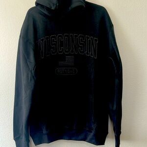 Wisconsin 1848‎ men’s black hoodie size large